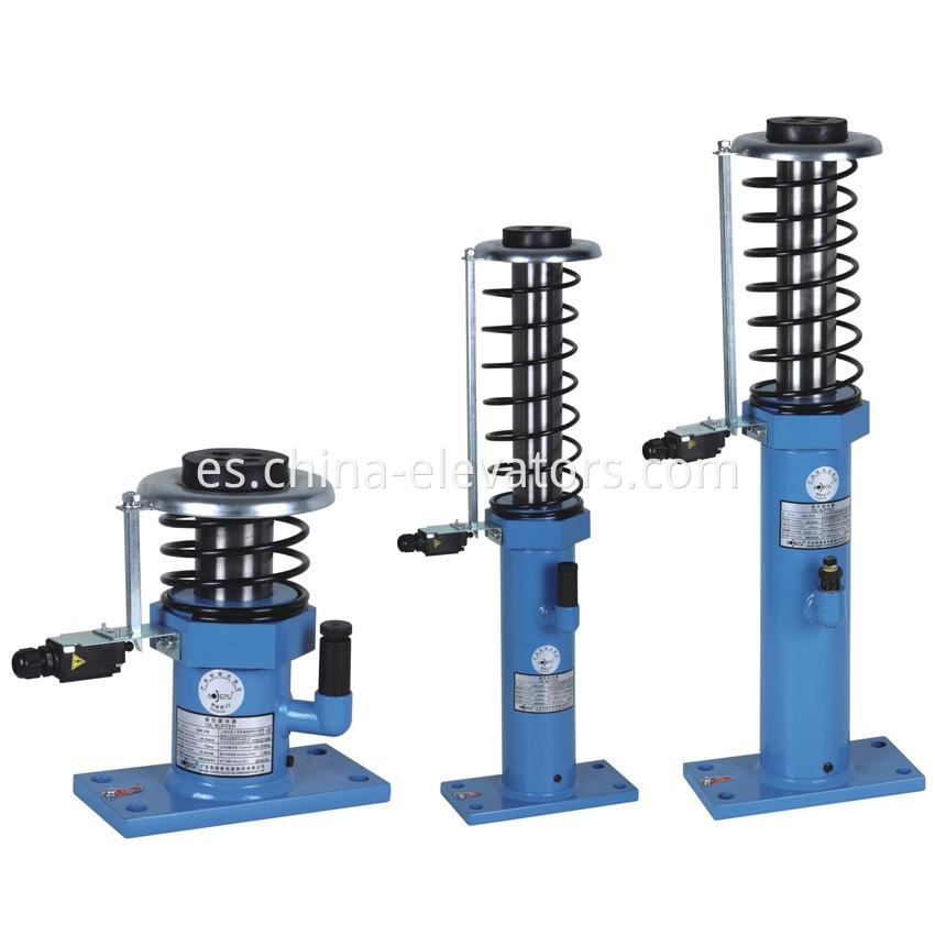 Resorte externo del amortiguador de aceite del elevador de disipación de energía Energy Dissipation Elevator Oil Buffer External Spring